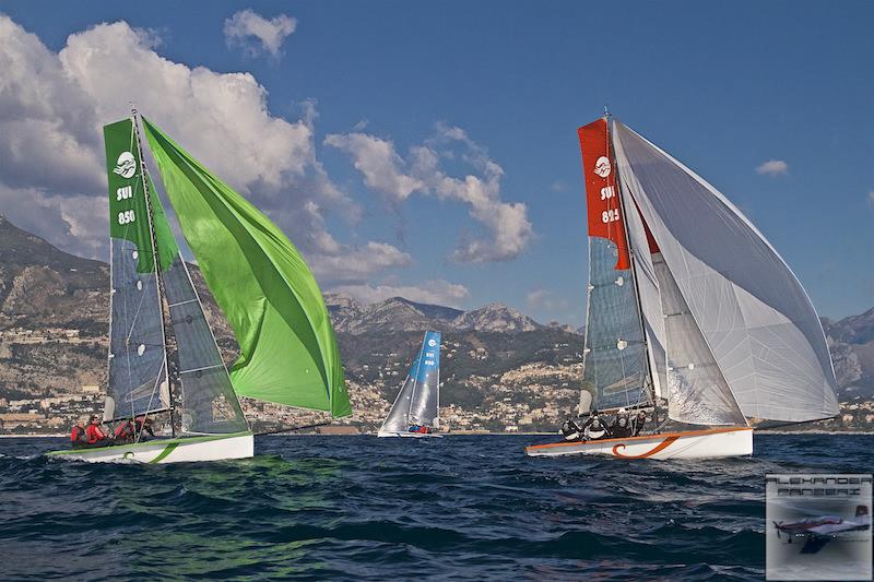 2018 34° Primo Cup 2018 Trophée Credit Suisse - Day 2 photo copyright Alexander Panzeri taken at Yacht Club de Monaco and featuring the Longtze  class