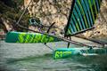 Surge with Ryan McKillen enjoying the Ora on Lake Garda - M32 European Championships 2022 © M32World / Felipe Juncadella