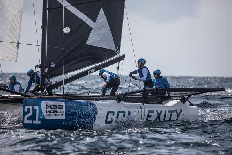 M32 World Championship - Don Wilson sailed a brilliant day at the helm of 'Convexity' on day 2 - photo © Anton Klock / M32 Worlds