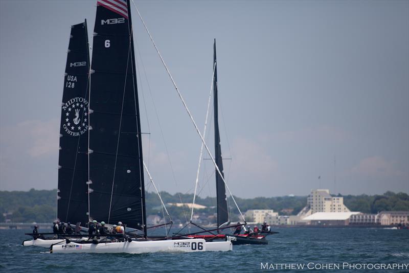 2018 M32 Series North America - New York Yacht Club Annual Regatta photo copyright Matthew Cohen Photography taken at New York Yacht Club and featuring the M32 class