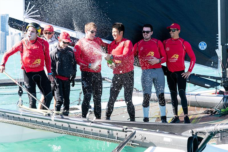 2018 M32 World Championship - Final day photo copyright Drew Malcolm taken at Chicago Yacht Club and featuring the M32 class