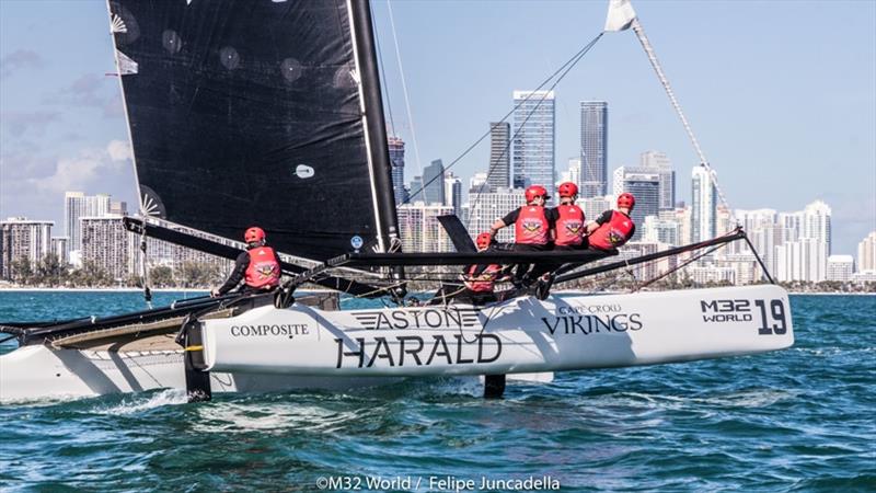 Aston Harald - M32 Worlds photo copyright Felipe Juncadella / M32 World taken at  and featuring the M32 class