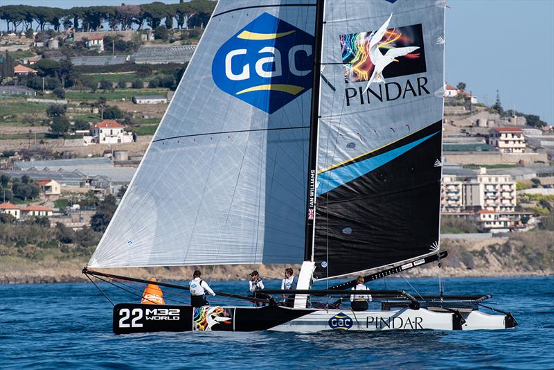 Ian Williams' GAC Pindar was bookies' favourite going into this event - M32 European Series - photo © Drew Malcolm