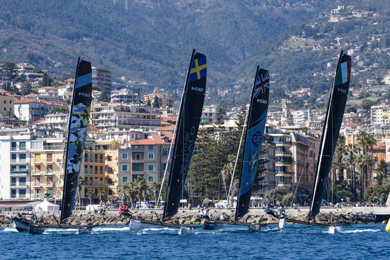 There were plenty of OCSes on day 2 - M32 European Series warm-up - photo © Drew Malcolm / M32 European Series 