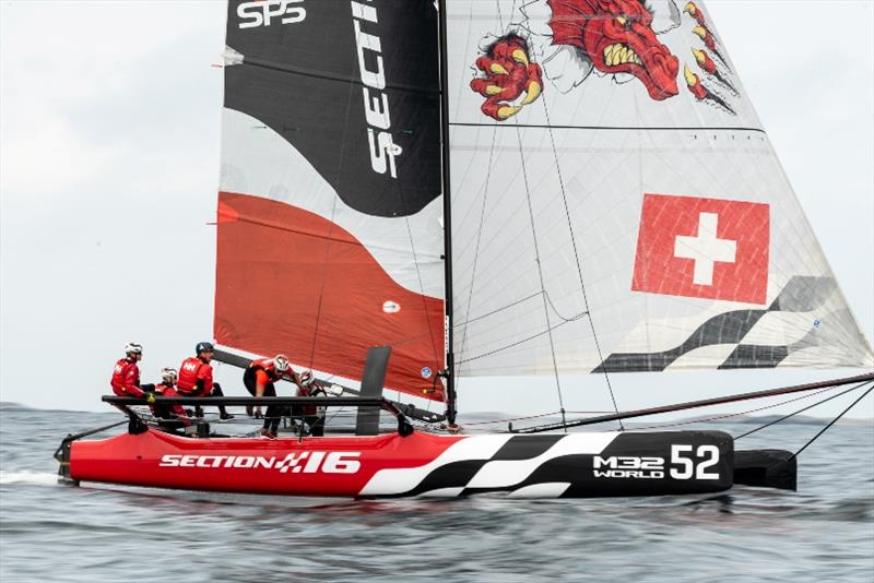 Richard Davies' Section 16 finished a worthy second overall. - M32 European Series Marstrand 2019 - photo © Drew Malcolm / M32 World