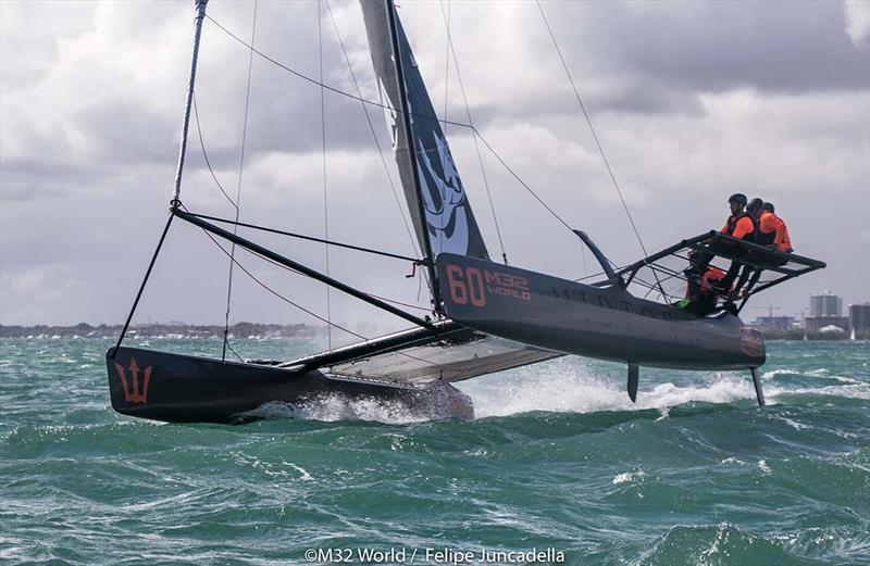 Larry Philips will be campaigning Midtown, having finished sixth at the Worlds photo copyright Felipe Juncadella / M32 Worlds taken at  and featuring the M32 class
