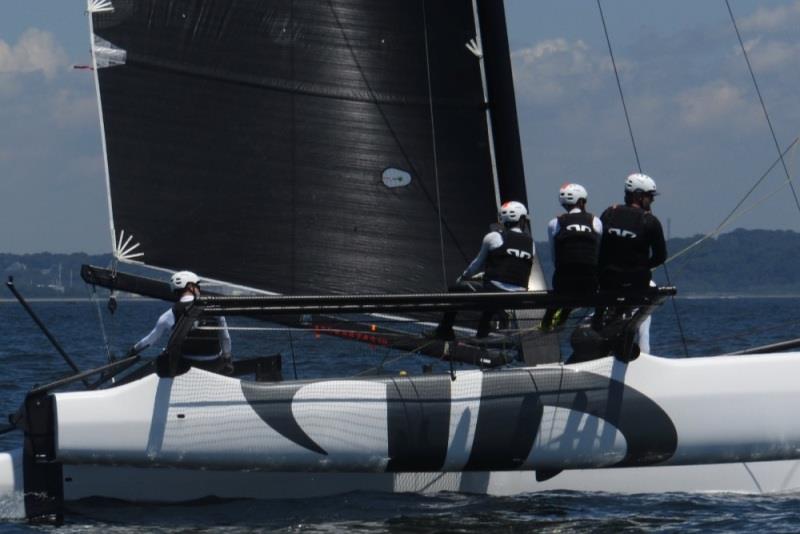 Newport fleet gets ready for Midtown Cup 2 - photo © M32 Class