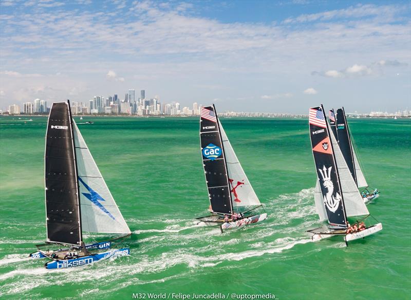 Biscayne Bay, Miami will host the 2021 M32 World Championship  - photo © M32World/Felipe Juncadella