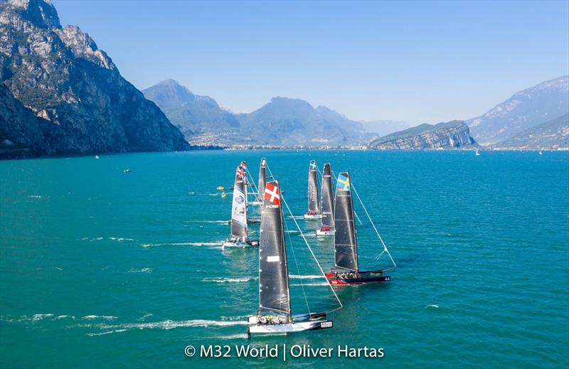 Riave del Garda will host the European Championship in September photo copyright M32World/Oliver Hartas taken at  and featuring the M32 class