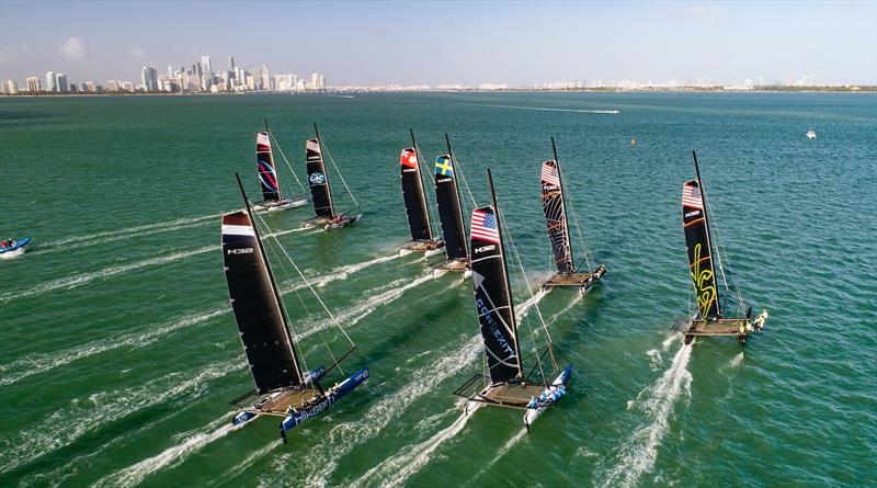 The M32 World Championship 2021 will be sailed in Miami photo copyright M32 World / Felipe Juncadella taken at  and featuring the M32 class