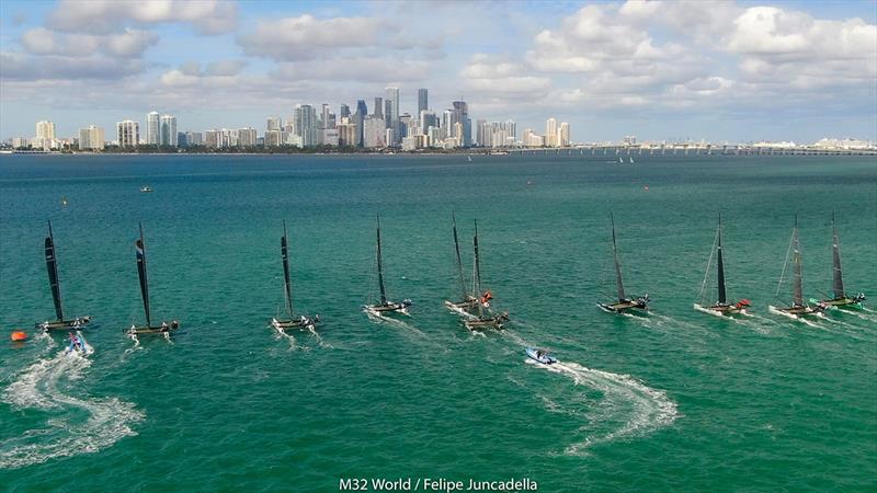 M32 World Championships at Miami - Day 2 photo copyright m32world / Felipe Juncadella taken at  and featuring the M32 class
