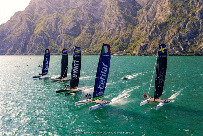 M32 Worlds - Europeans Riva Del Garda photo copyright Ale Bonaldo taken at  and featuring the M32 class
