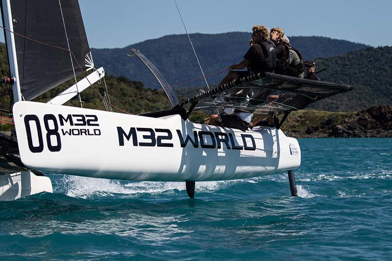 The Rohan Veal skippered M32 World - Airlie Beach Race Week photo copyright Shirley Wodson taken at Whitsunday Sailing Club and featuring the M32 class