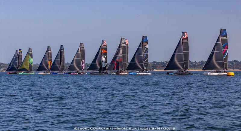 M32 World Championship Day 1 photo copyright Stephen R Cloutier taken at  and featuring the M32 class