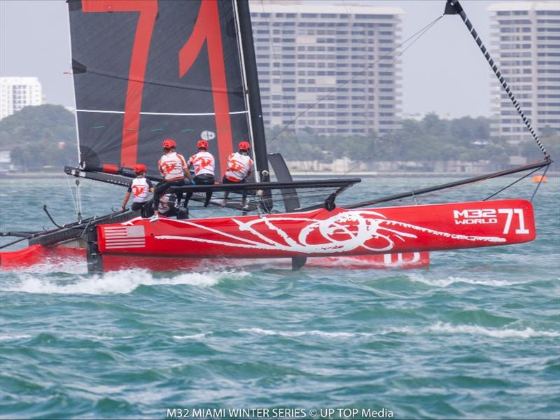 Young Blood - 2025 M32 Miami Winter Series Event 4 photo copyright Up Top Media taken at  and featuring the M32 class
