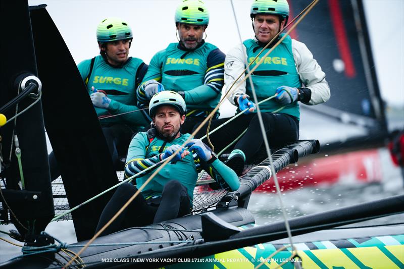 Surge (Ryan McKillen) wins the M32 fleet during the 171st New York Yacht Club Annual Regatta - photo © Hannah Lee Noll