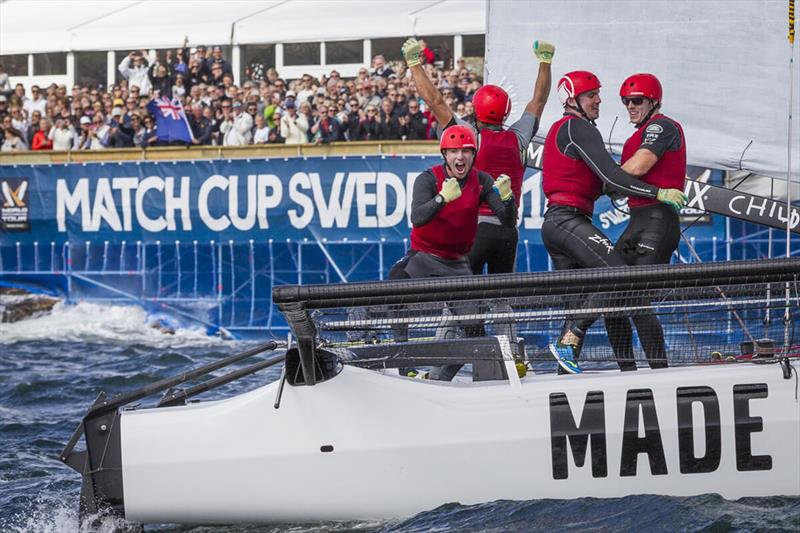 Robertson defeats Canfield in the Million Dollar Race - photo © World Match Racing Tour