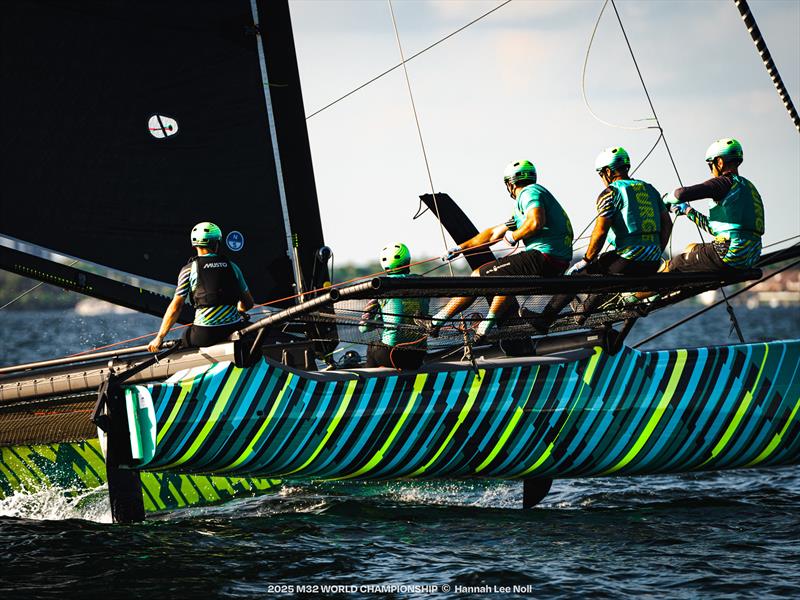 Ryan McKillen's SURGE with Taylor Canfield, Sam Loughborough, Stewart Dodson, Luke Payne - 2025 M32 World Championship - photo © Hannah Lee Noll