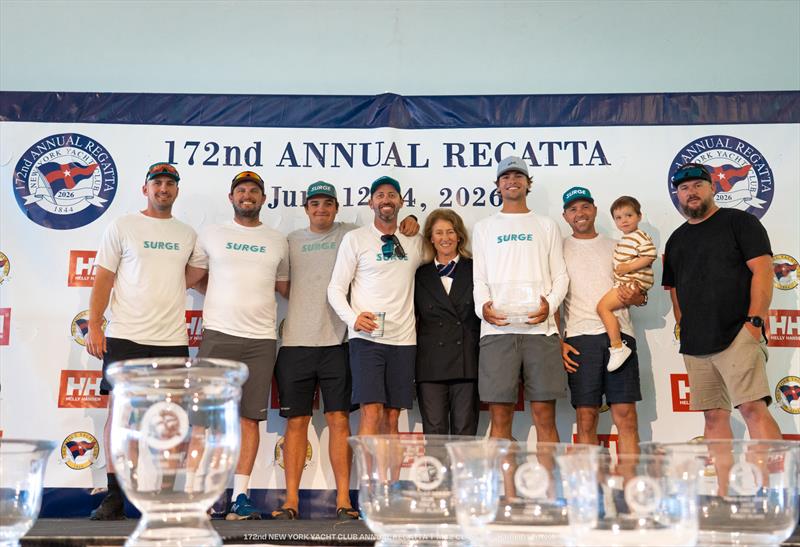 Ryan McKillen's M32 catamaran Surge wins at New York Yacht Club's Annual Regatta photo copyright Hannah Lee Noll taken at New York Yacht Club and featuring the M32 class