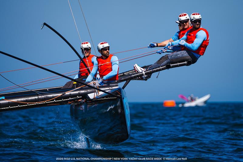 Bill Ruh's Pursuit leading the pack on Day Two with his new all-American roster - 2026 M32 U.S. National Championship - photo © Hannah Lee Noll