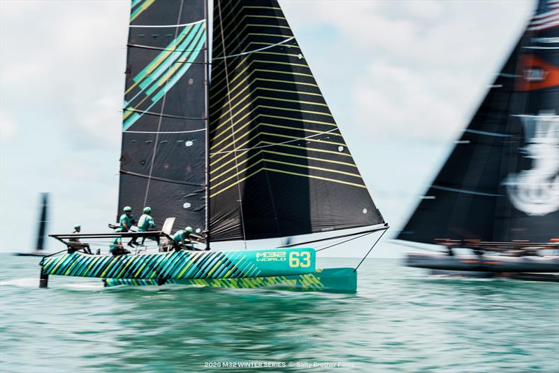 Defending world champions Surge, the infamous team in teal - photo © Salty Brother Films