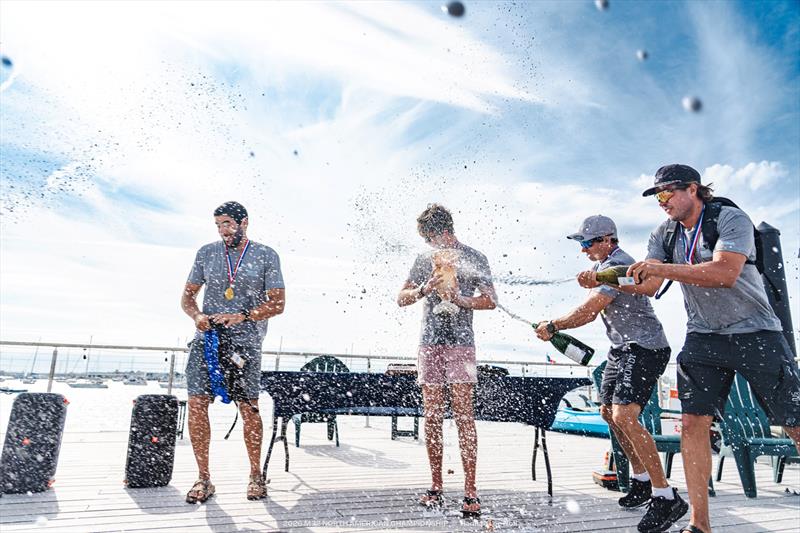 YoungBlood wins both season titles in 2026 and celebrates the M32 way - photo © Hannah Lee Noll