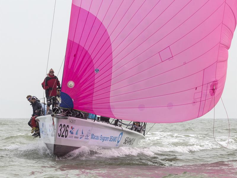 Macau Sugram Seamo on the pace. 2020 Guangdong-Hong Kong-Macao Greater Bay Area Cup Regatta & Macao Cup International Regatta. - photo © Guy Nowell