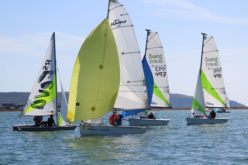 Keyhaven Week 2019 photo copyright Richard Dawson / Alison Boxall / Tom Compton taken at Keyhaven Yacht Club and featuring the Topaz Magno class