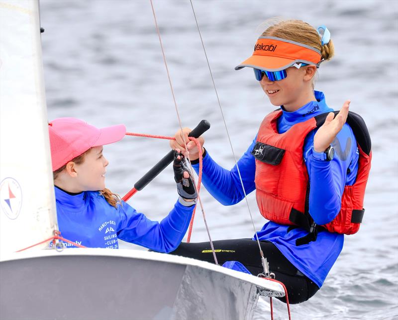 Manly Junior 2025 State Championship photo copyright SailMedia | Michael Chittenden taken at Manly 16ft Skiff Sailing Club and featuring the Manly Junior class