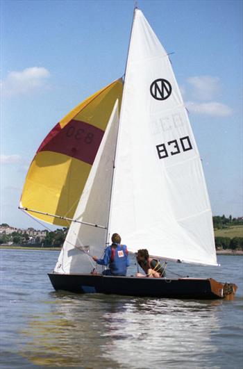 The Mirror14/Marauder, with its Peter Milne pedigree, offers great sailing at a very affordable price. Care has to be taken when buying older ply built boats, but there are some performance bargains to be enjoyed. - photo © David Henshall