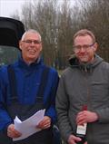 PRO Clive Bardell with James Edwards (3rd) at UK Marblehead class 2018 Ranking Event 1 at Watermead © Roger Stollery