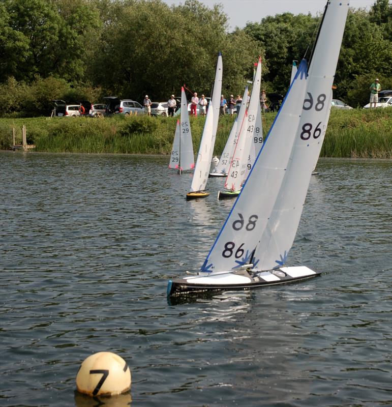 M&S Districts Marblehead Championship photo copyright Roger Stollery taken at Guildford Model Yacht Club and featuring the Marblehead class