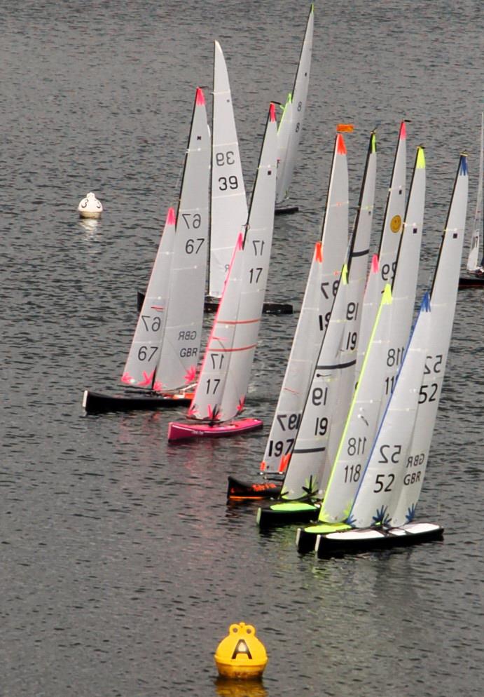 M&S District Marblehead Championship at Abbey Meads photo copyright Roger Stollery taken at Guildford Model Yacht Club and featuring the Marblehead class