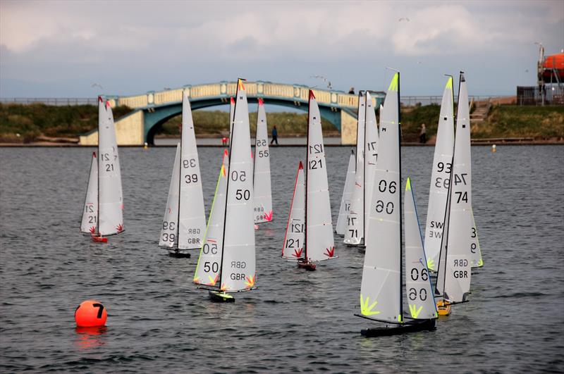 UK Marblehead Class Nationals at Fleetwood photo copyright Roger Stollery taken at Fleetwood Model Yacht Club and featuring the Marblehead class