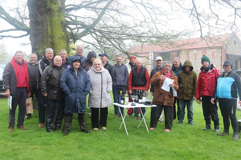 Prize Giving at the Marblehead Mermain Trophy photo copyright Martin Crysell taken at Guildford Model Yacht Club and featuring the Marblehead class