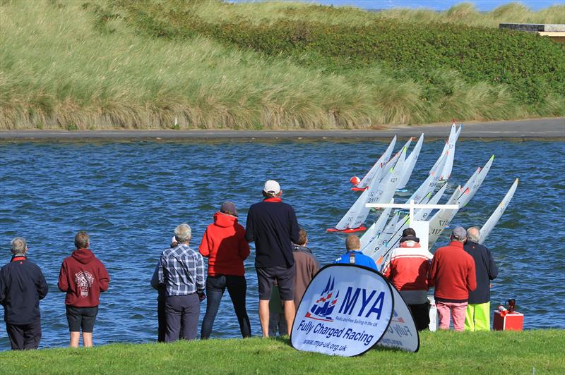 Marbleheads at Fleetwood photo copyright Mike Parkington taken at Fleetwood Model Yacht Club and featuring the Marblehead class