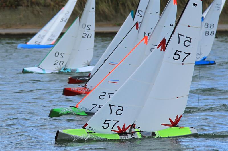 Marbleheads at Fleetwood photo copyright Mike Parkington taken at Fleetwood Model Yacht Club and featuring the Marblehead class