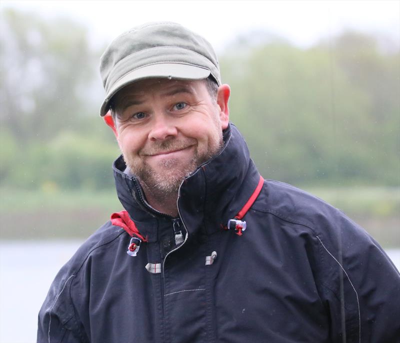 2021 M&S District Marblehead Championship - GAMES 5: Runner-up Rob Vice having fun! photo copyright Gillian Pearson taken at Guildford Model Yacht Club and featuring the Marblehead class