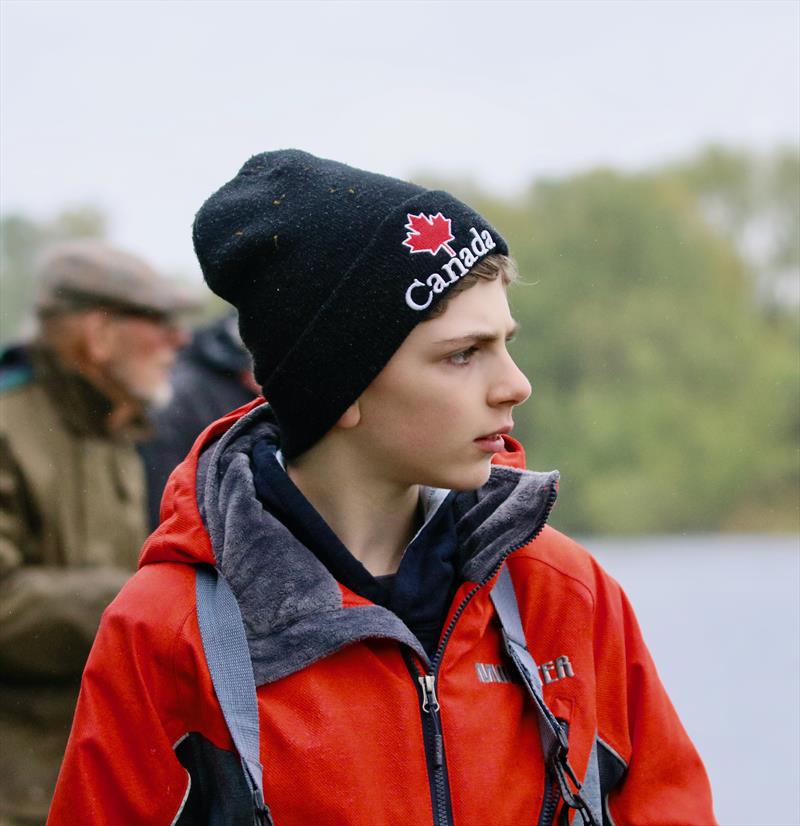 2021 M&S District Marblehead Championship - GAMES 5: Oliver deep in concentration with David Coode behind photo copyright Gillian Pearson taken at Guildford Model Yacht Club and featuring the Marblehead class