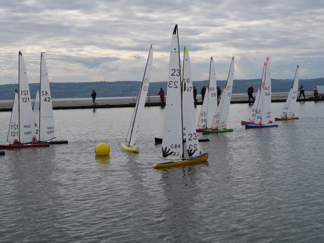 Marblehead Ranking Series at West Kirby - Round 4 on Saturday photo copyright Dave Williams taken at Birkenhead Radio Sailing & Power Club and featuring the Marblehead class