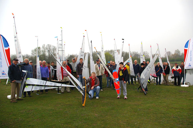 Marblehead nationals at Guildford photo copyright Alan Morgan taken at Guildford Model Yacht Club and featuring the Marblehead class