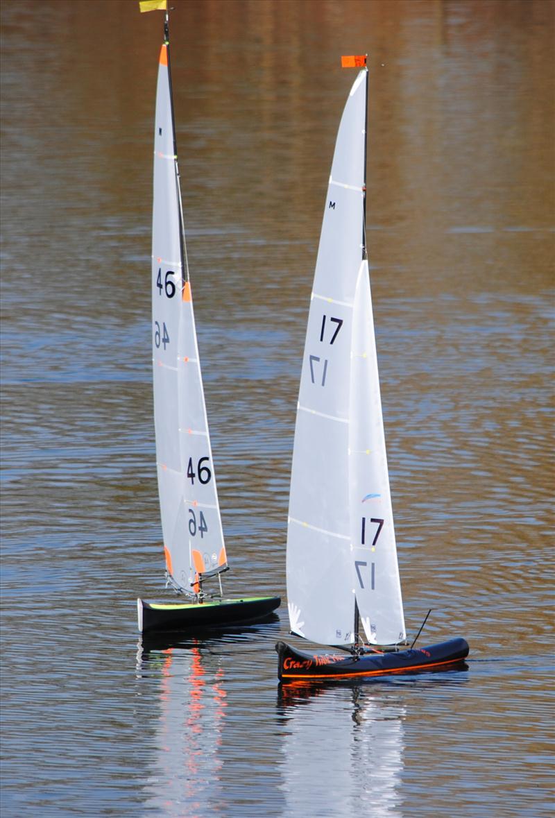 Acorn Trophy - M&S District Marblehead Ranking event at Guildford photo copyright Roger Stollery taken at Guildford Model Yacht Club and featuring the Marblehead class