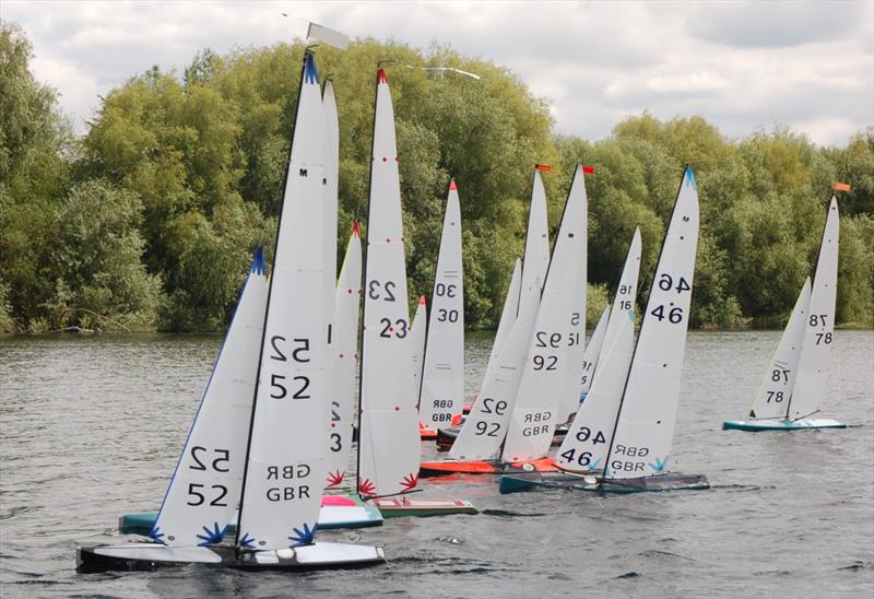 Marblehead Acorn Trophy at Abbey Meads photo copyright Roger Stollery taken at Guildford Model Yacht Club and featuring the Marblehead class