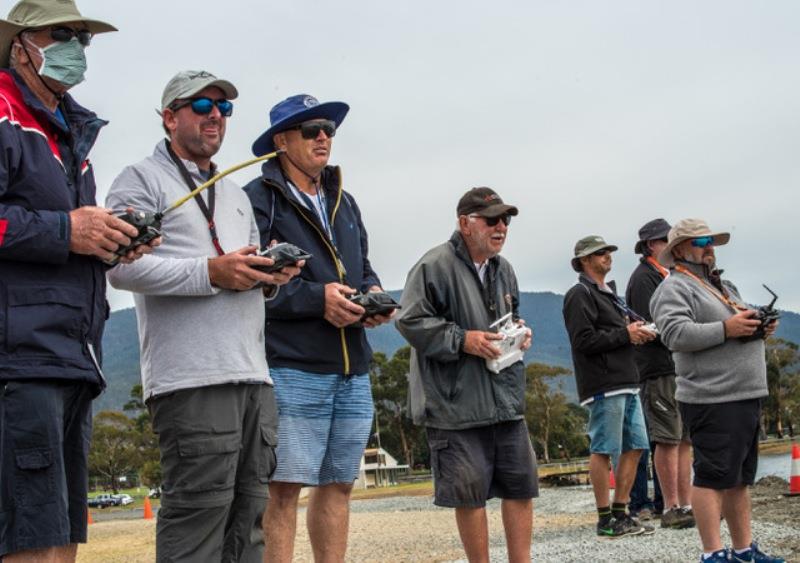 Day 2 - Concentration at the start - ARYA Australian Marblehead National Championship photo copyright Robert Gavin taken at  and featuring the Marblehead class