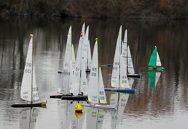 Marblehead Brass Monkey at Guildford photo copyright Roger Stollery taken at Guildford Model Yacht Club and featuring the Marblehead class