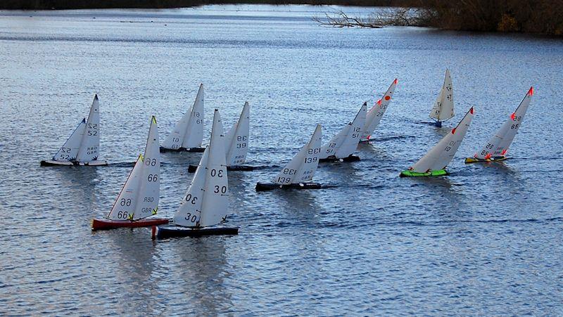 Marblehead Brass Monkey at Guildford photo copyright Roger Stollery taken at Guildford Model Yacht Club and featuring the Marblehead class