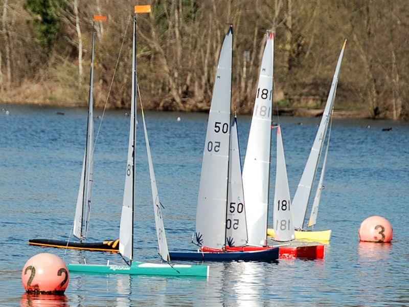 GAMES 2 Marblehead Open at Three Rivers - A keen start with the top 3 boats nearest - photo © John Male