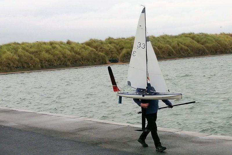 Marblehead Vane UK National Championships at Fleetwood photo copyright Tony Wilson taken at Fleetwood Model Yacht Club and featuring the Marblehead class