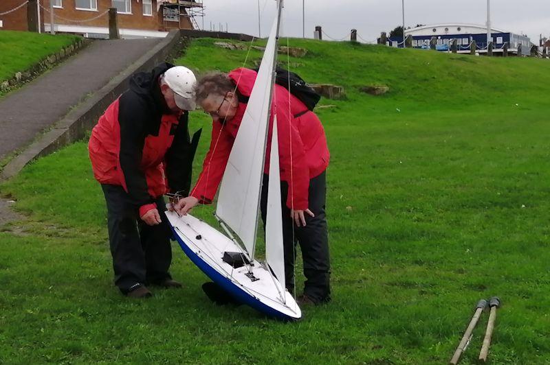 Marblehead Vane UK National Championships at Fleetwood photo copyright Tony Wilson taken at Fleetwood Model Yacht Club and featuring the Marblehead class