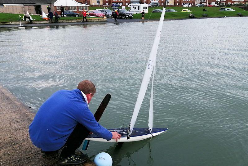 Marblehead Vane UK National Championships at Fleetwood photo copyright Tony Wilson taken at Fleetwood Model Yacht Club and featuring the Marblehead class
